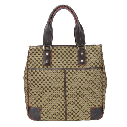 Celine Tote Bag Canvas Brown
