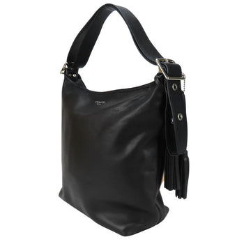 Coach Shoulder Bag 19889 Leather Black