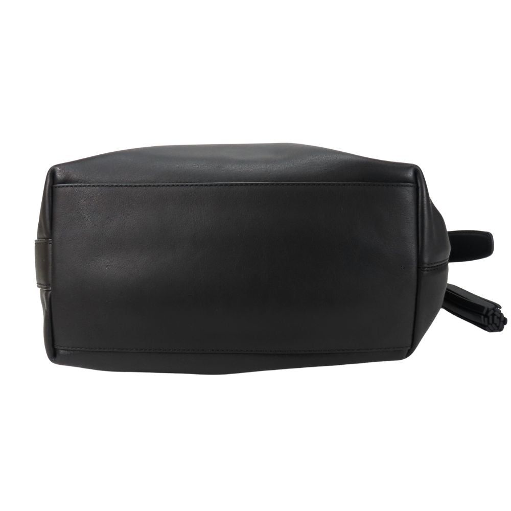 Coach Shoulder Bag 19889 Leather Black