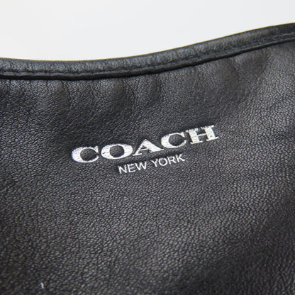Coach Shoulder Bag 19889 Leather Black