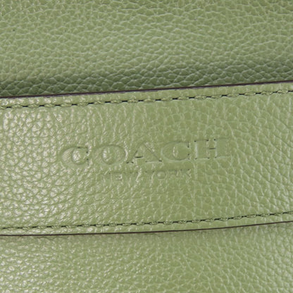 Coach Shoulder Bag F54782 Leather Khaki Unisex(Unisex)