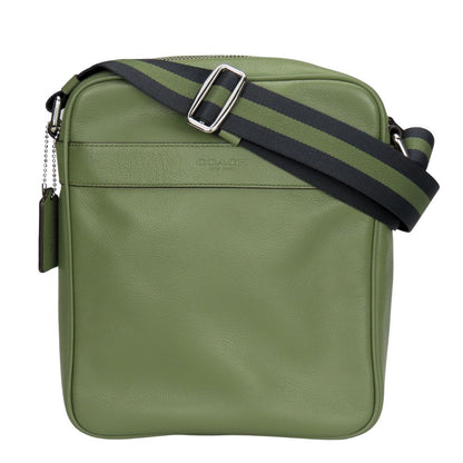 Coach Shoulder Bag F54782 Leather Khaki Unisex(Unisex)