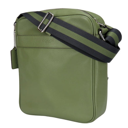 Coach Shoulder Bag F54782 Leather Khaki Unisex(Unisex)