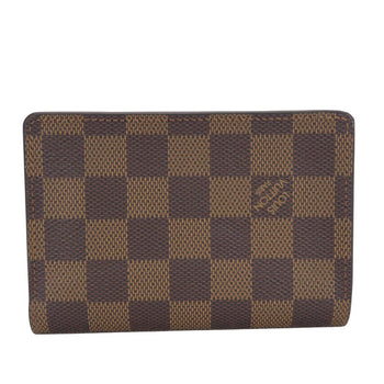 Louis Vuitton Bifold Wallet N60380 Damier Ebene Portefeuille Juliet Women