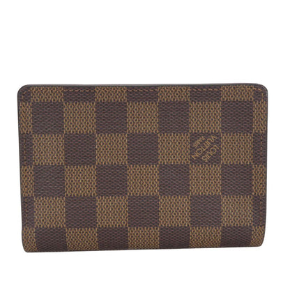 Louis Vuitton Bifold Wallet N60380 Damier Ebene Portefeuille Juliet Women