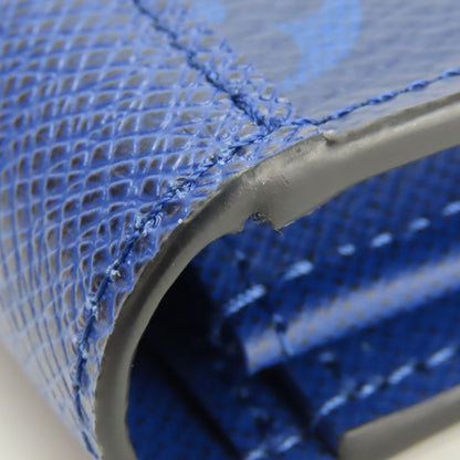 Louis Vuitton Long Wallet Purse M30297 Taiga, Monogram Blue Portefeuille Blaza Mens