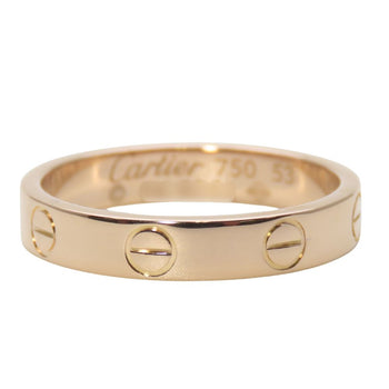Cartier Ring K18 Pink Gold Pink Gold Mini Love Ring