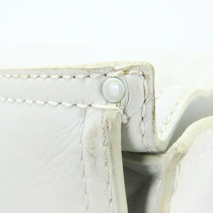Loewe Tote Bag Leather White