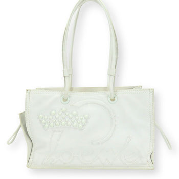 Loewe Tote Bag Leather White