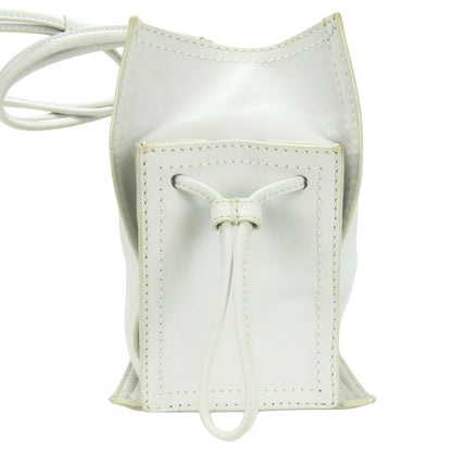 Loewe Tote Bag Leather White