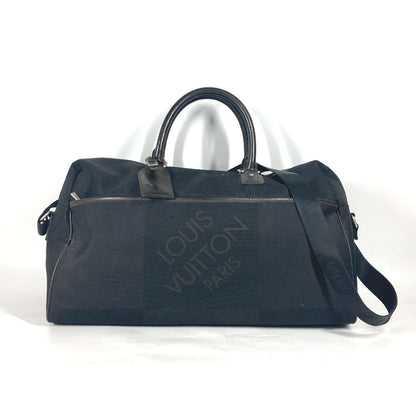 Louis Vuitton Boston Duffel Bag M93601 Damier Jean Canvas Black Damier Jean Albatross Unisex(Unisex)