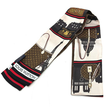 Louis Vuitton Scarf M77316 Silk Multicolor Bando Skyline