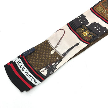 Louis Vuitton Scarf M77316 Silk Multicolor Bando Skyline