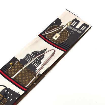 Louis Vuitton Scarf M77316 Silk Multicolor Bando Skyline
