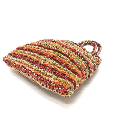 Anteprima Handbag Plastics, Velour Multicolor Wire