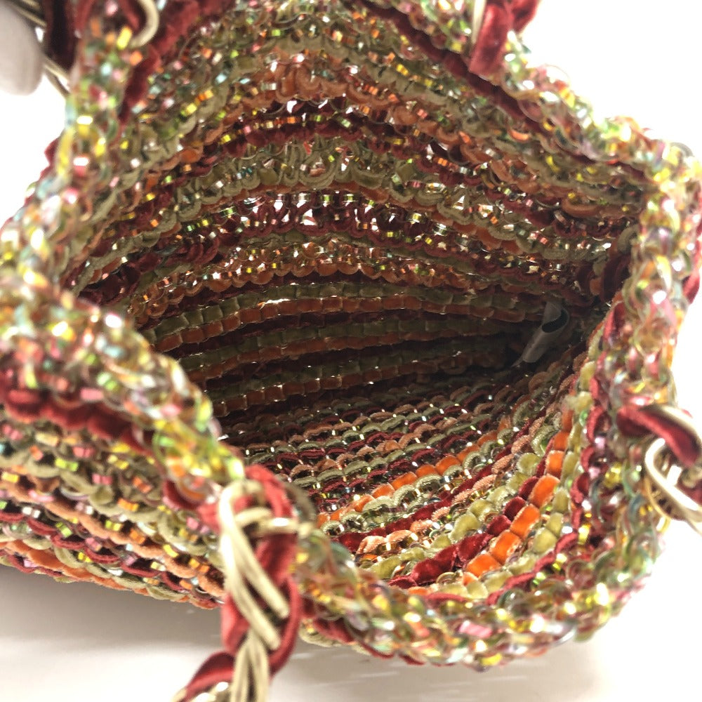 Anteprima Handbag Plastics, Velour Multicolor Wire