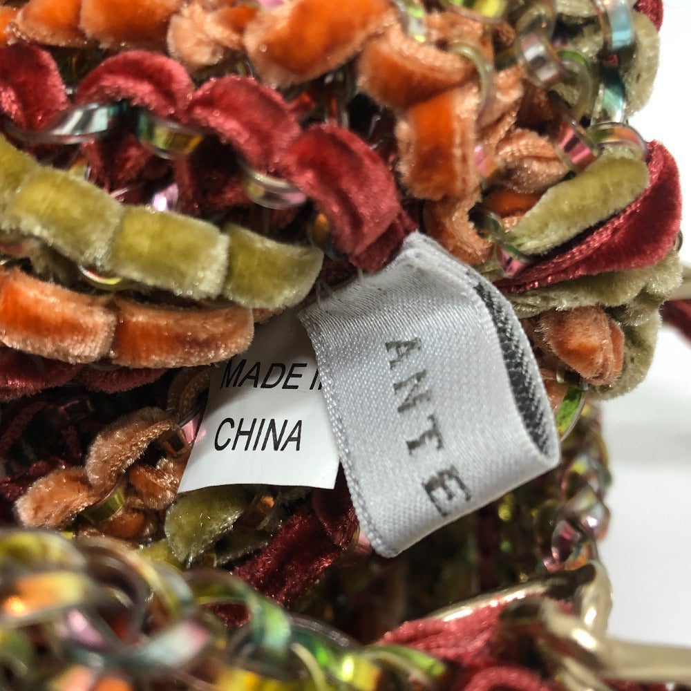 Anteprima Handbag Plastics, Velour Multicolor Wire