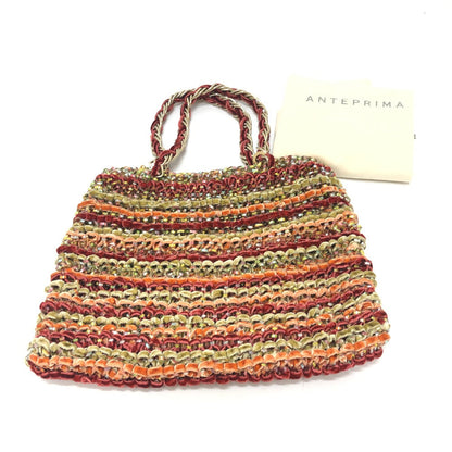 Anteprima Handbag Plastics, Velour Multicolor Wire