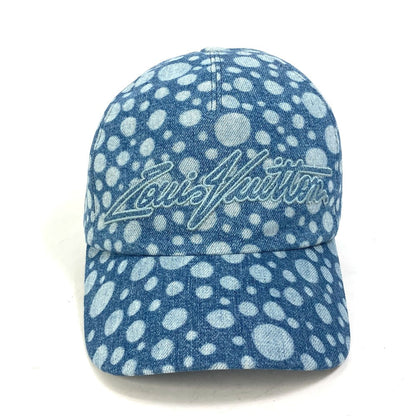 Louis Vuitton Cap M7062M Cotton Blue Kusama Yayoi Collaboration Lv X Yk Cap Infinity Dot M