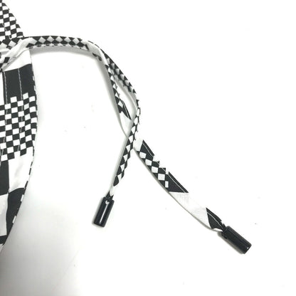 Louis Vuitton Hat Mp2965 Polyester / Cotton Black Distorted Damier Hat Mens