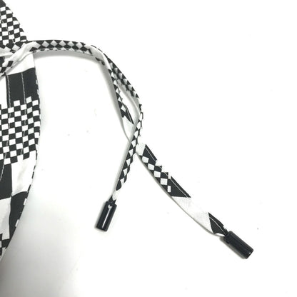 Louis Vuitton Hat Mp2965 Polyester / Cotton Black Distorted Damier Hat Mens