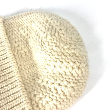 Louis Vuitton Knit Hat Wool, Alpaca White Women