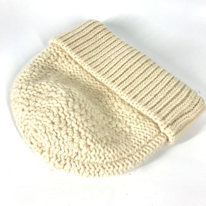 Louis Vuitton Knit Hat Wool, Alpaca White Women