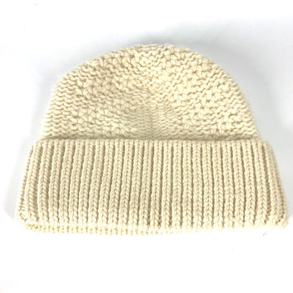 Louis Vuitton Knit Hat Wool, Alpaca White Women
