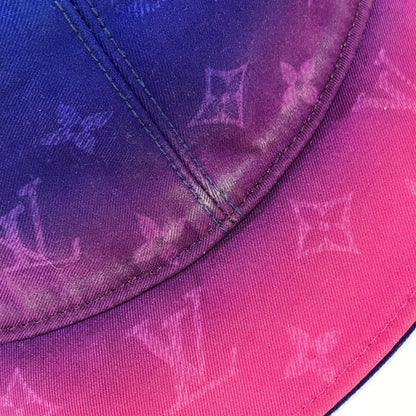 Louis Vuitton Hat Mp3297 Cotton Pink Bucket Hat Illusion Monogram L