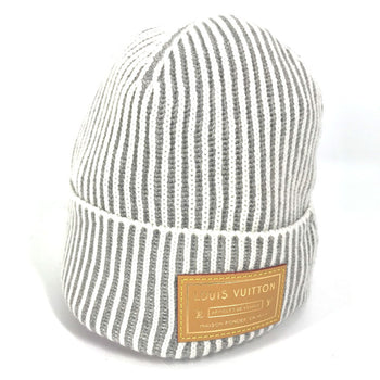 Louis Vuitton Knit Hat M92566 Cashmere Gray Flight Mode Beanie Neverfull