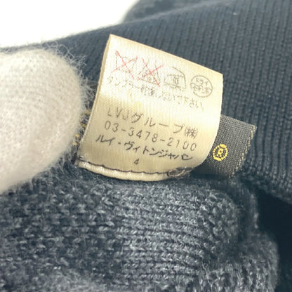 Louis Vuitton Knit Hat M74197 Wool Gray Bonne Petit Damier