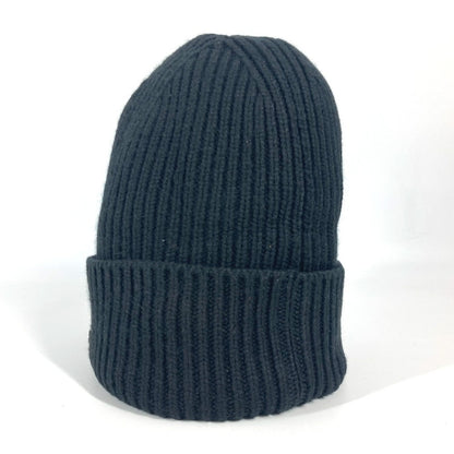 Louis Vuitton Knit Hat M76591 Cashmere Black Bonnet Lv Ahead Mens