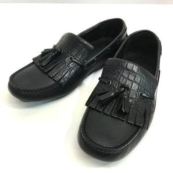 Bottegaveneta Leather Shoes 428434 Leather Black Flat Shoes Mens 39
