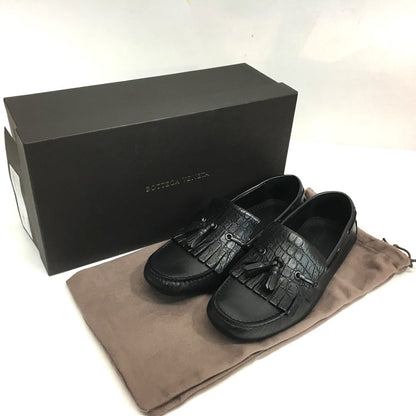 Bottegaveneta Leather Shoes 428434 Leather Black Flat Shoes Mens 39