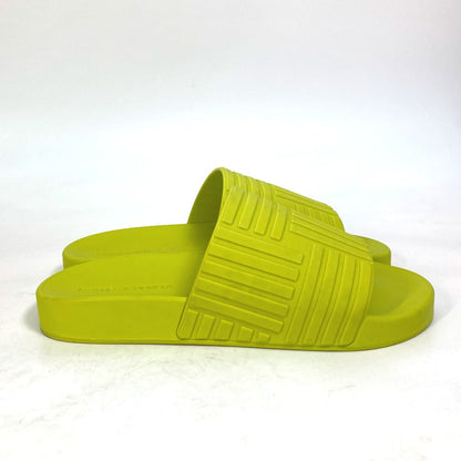 Bottegaveneta Sandals 690105 Rubber Green Shoes Slide Sandals Mens 40