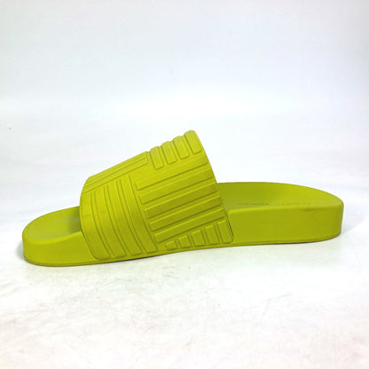 Bottegaveneta Sandals 690105 Rubber Green Shoes Slide Sandals Mens 40