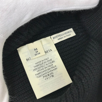Bottegaveneta Knit Hat Wool Black Bv Logo Mens M