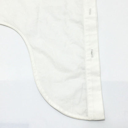 Bottegaveneta Short Sleeve Shirt 600083Vkeco Cotton White Wing Shirt No Sleeve Women 34