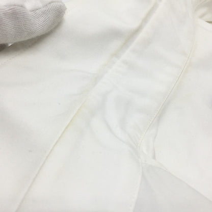 Bottegaveneta Short Sleeve Shirt 600083Vkeco Cotton White Wing Shirt No Sleeve Women 34