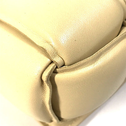 Bottegaveneta Shoulder Bag 717506 Leather Beige Padded Cassette Women