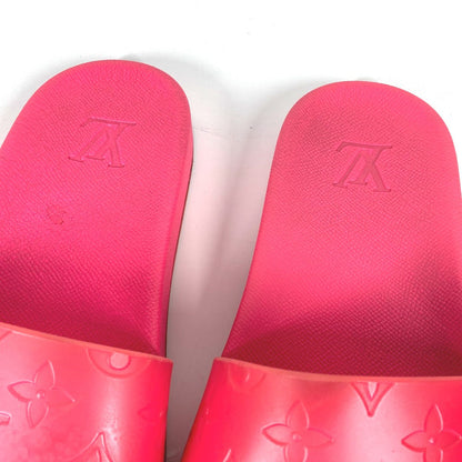 Louis Vuitton Sandals Rubber Pink Waterfront Line Monogram 8