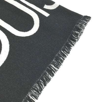 Louis Vuitton Scarf M71580 Wool / Cashmere Black Escharp Team Louis Mens