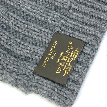 Louis Vuitton Scarf M75369 Wool Gray Echarpe Climber V Women