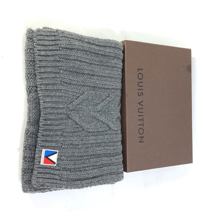 Louis Vuitton Scarf M75369 Wool Gray Echarpe Climber V Women