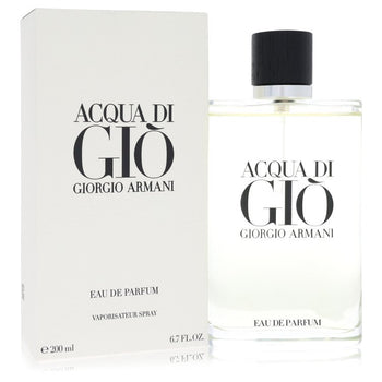 Acqua Di Gio Cologne By Giorgio Armani Eau De Parfum Refillable Spray