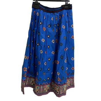 Max Mara Long Skirt 51010681 Cotton Blue Weekend Max Mara Sassari 42