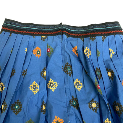 Max Mara Long Skirt 51010681 Cotton Blue Weekend Max Mara Sassari 42