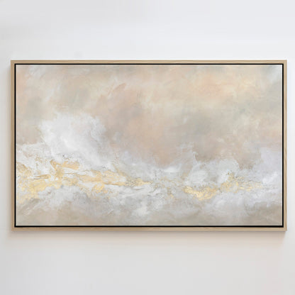 Blush Lucite - Canvas Print By Julia Contacessi