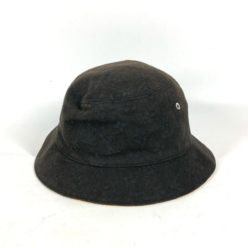 Louis Vuitton Hat M76209 Cotton, Polyester Black Hat Hat Bucket Hat Bob Hat Chapo Monogram Denim 60