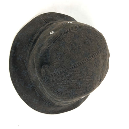 Louis Vuitton Hat M76209 Cotton, Polyester Black Hat Hat Bucket Hat Bob Hat Chapo Monogram Denim 60